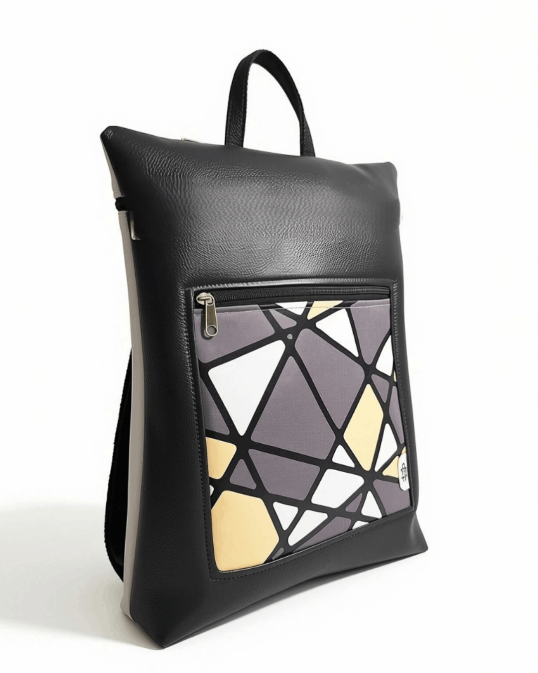 Mochila Antirrobo VÉRTIGO | Negro y Gris Ceniza cristina-alba-mochila-mujer-antirrobo-07