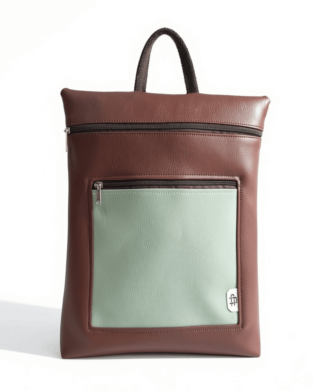cristina-alba-mochila-mujer-antirrobo-reversible-60-marron-chocolate-verde-salvia