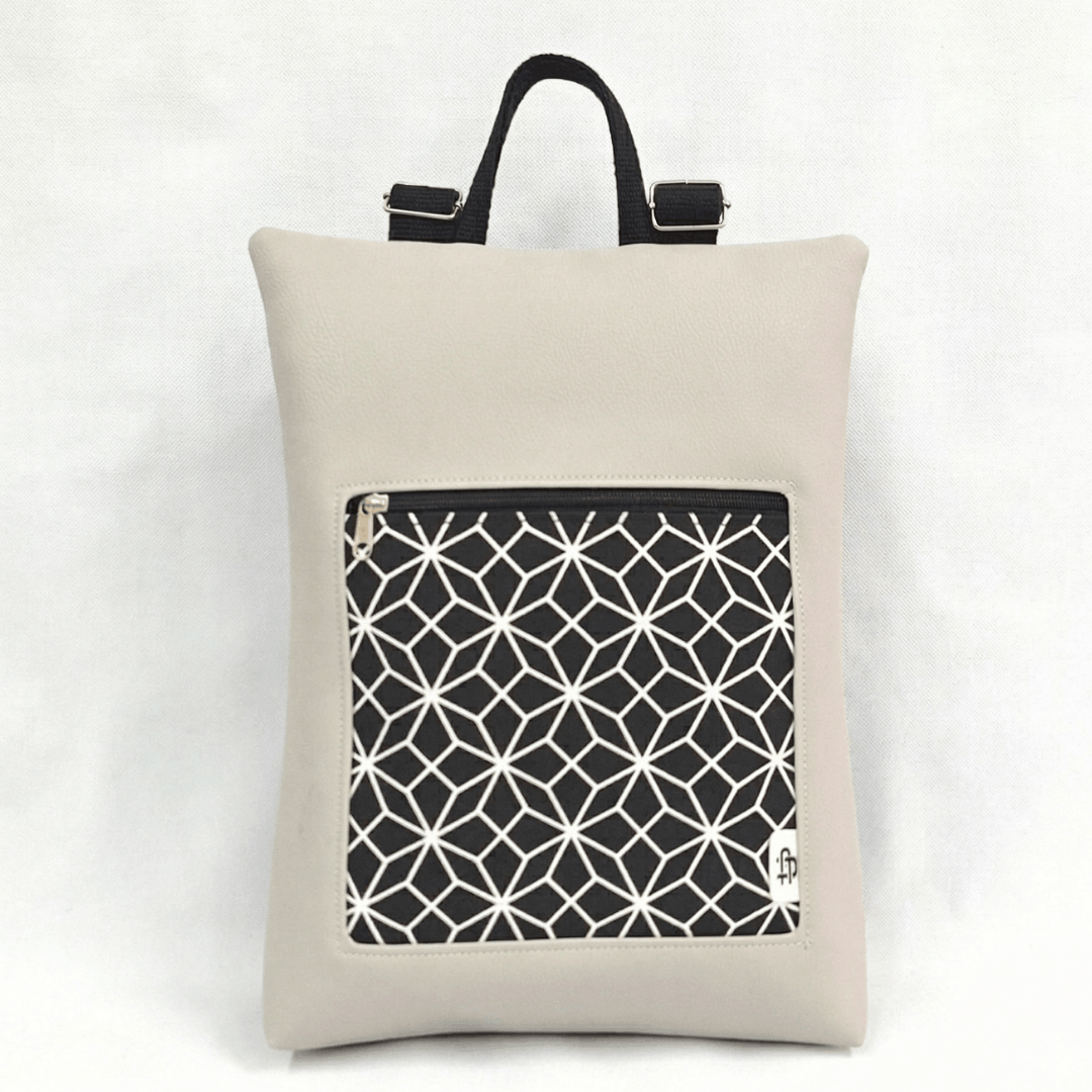 mochila-antirrobo-mujer-geometrico-gris-ceniza-negro-rectangular-cristina-alba